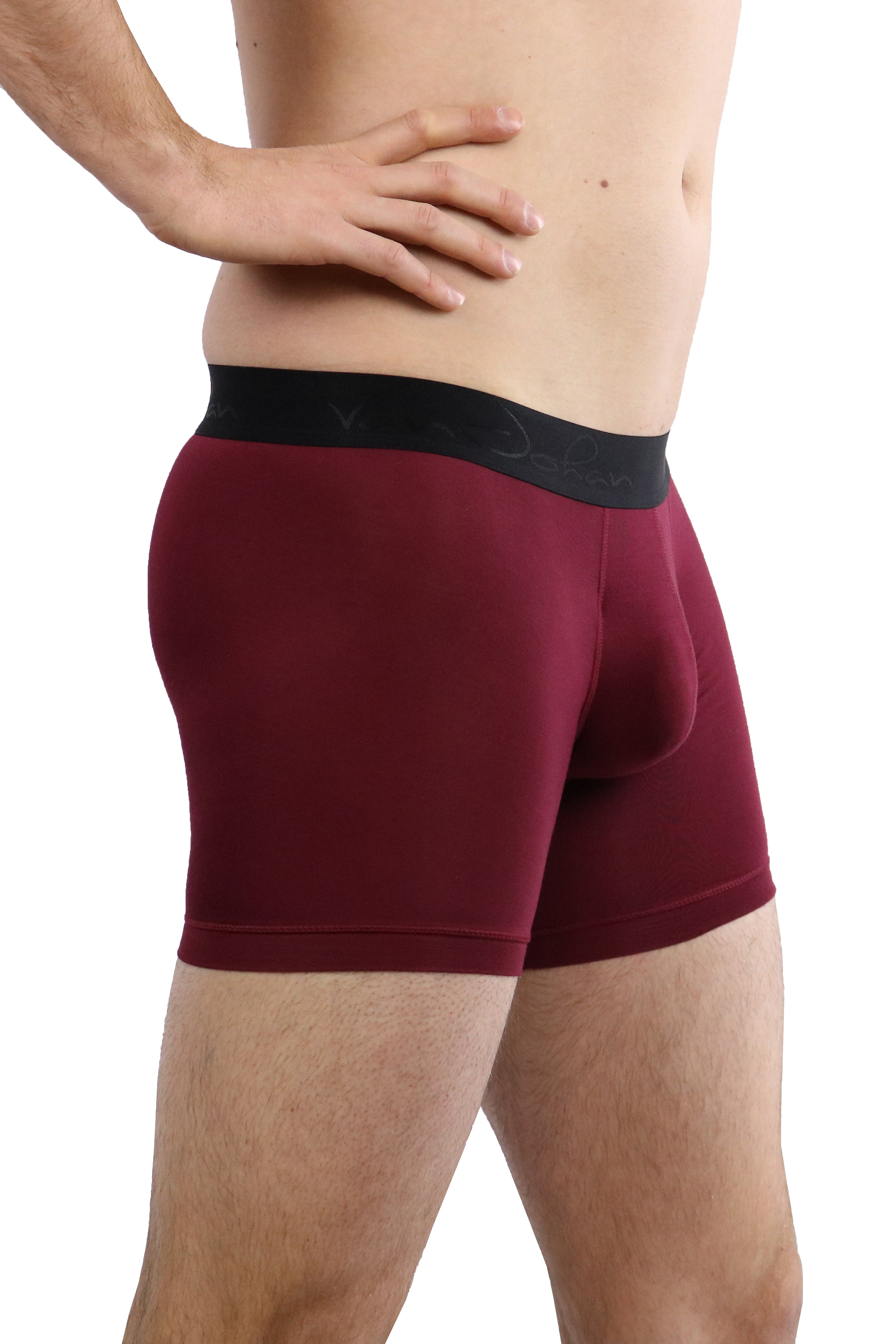 Buy 3 Get 1 Free Deep Maroon  Best Mens Underwear for Ball Support –  VanJohan Underwear